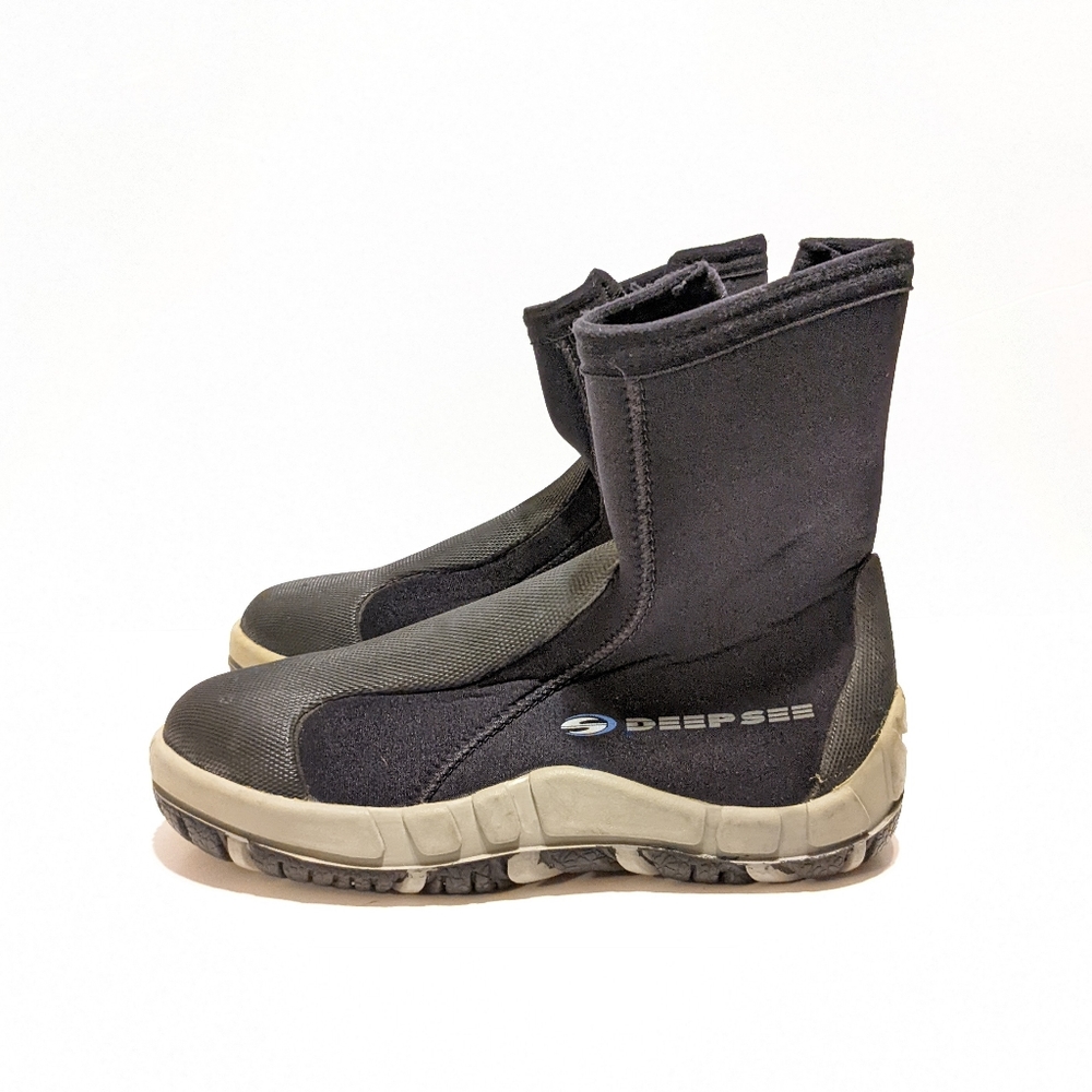 Deep See Snorkeling Scuba Diving Boots Booties Unisex Size 5